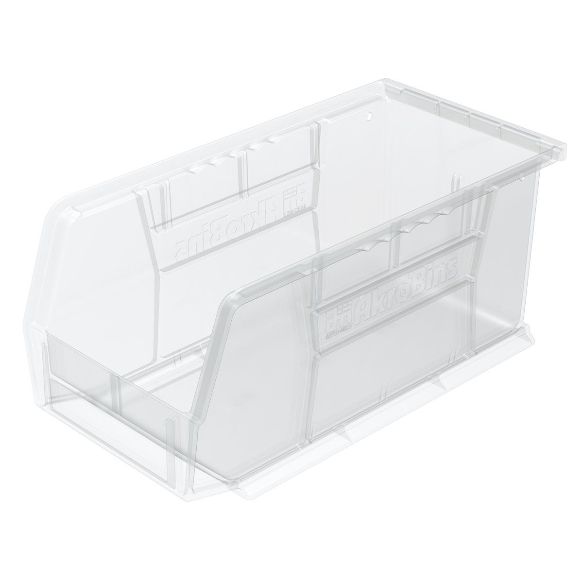 Akro-Mils 30230 & 40230 Plastic Storage Bins with Dividers - Stackable Organizer for Home, Office, Garage & Workshop Organization