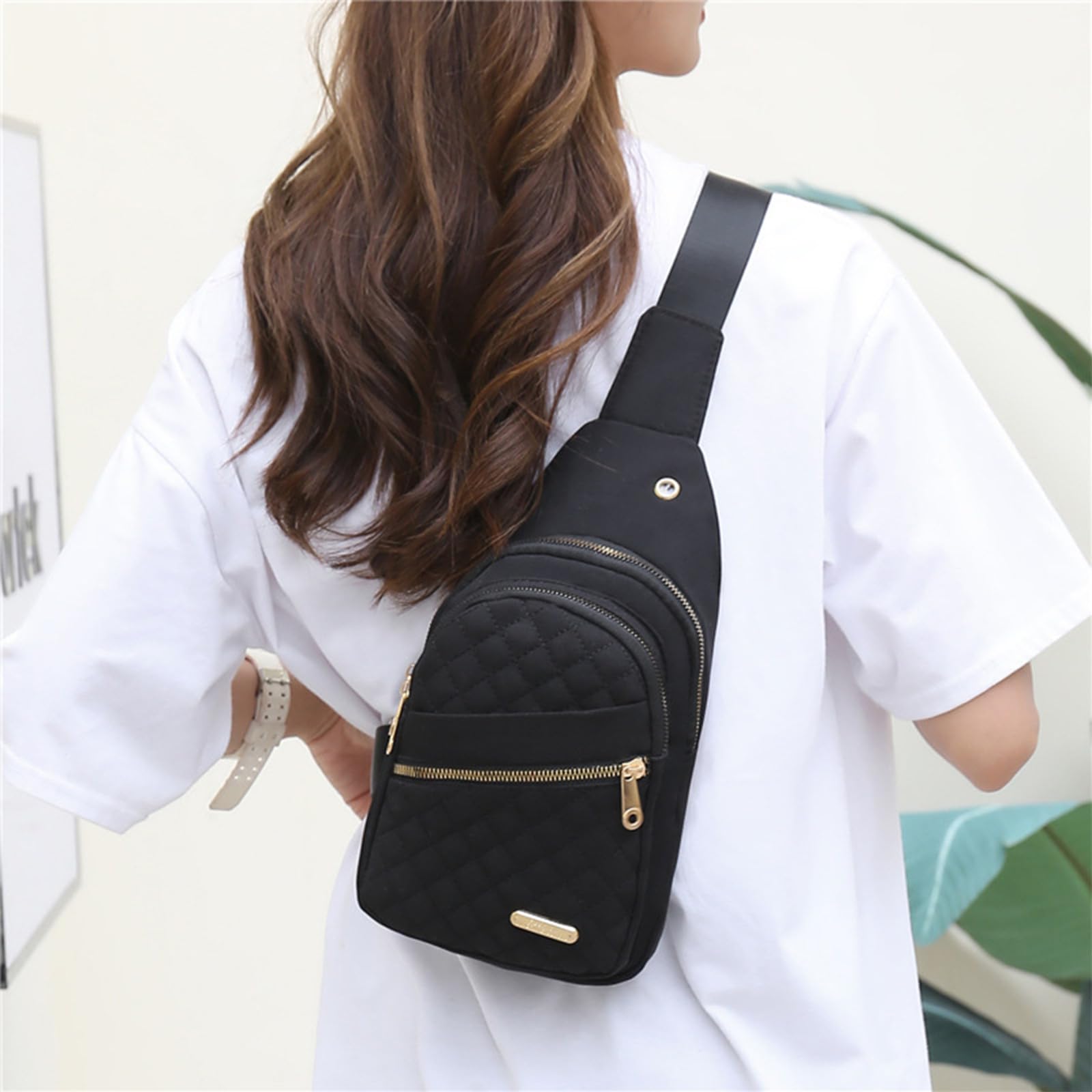 Stylish Unisex Crossbody Bag - Chest Sling Backpack & Shoulder Tote Purse for Women & Men | Perfect for Travel, Work & Daily Use