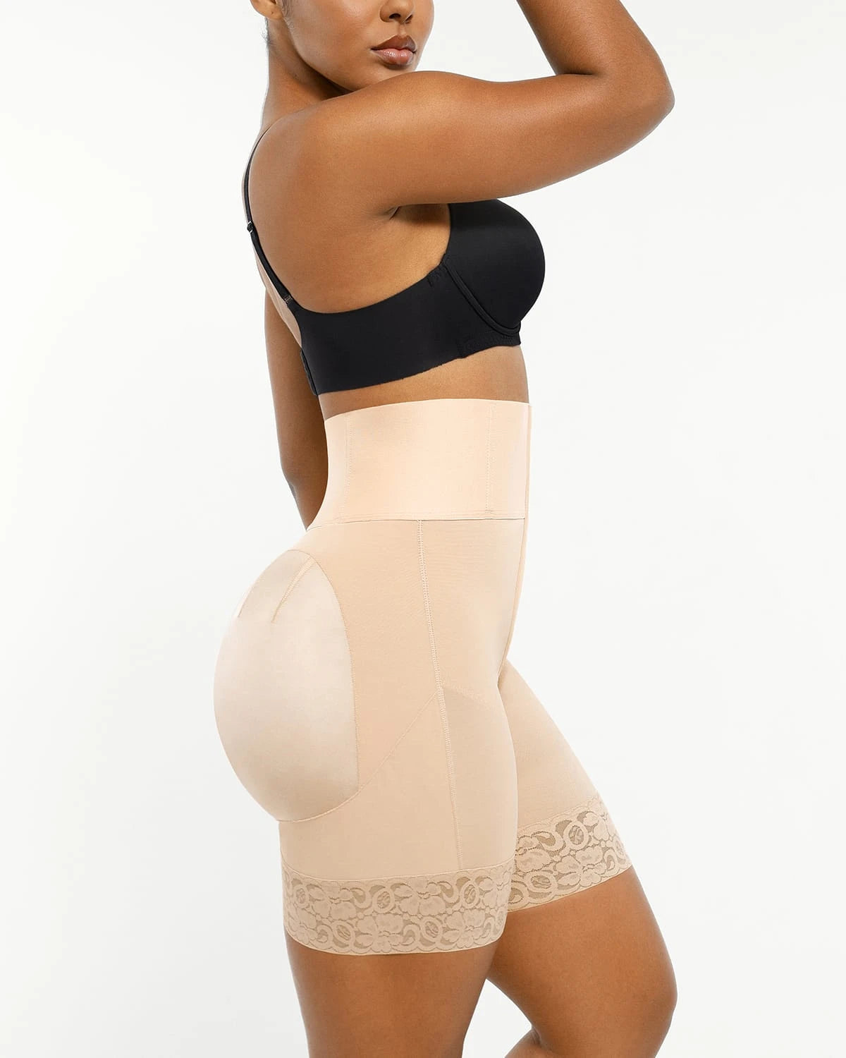 AirSlim® Boned Sculpt High Waist Shorts for Women - Tummy Control Shapewear - Perfect for Workout, Yoga & Everyday Wear
