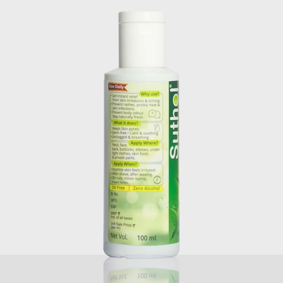 BORILINE Neem & Aloe Vera Ayurvedic Antiseptic Gel 100ml (Pack of 4) - Soothes Skin Irritations, Itching & Minor Cuts | Natural First Aid for Acne, Rashes & Insect Bites | Travel & Home Essential
