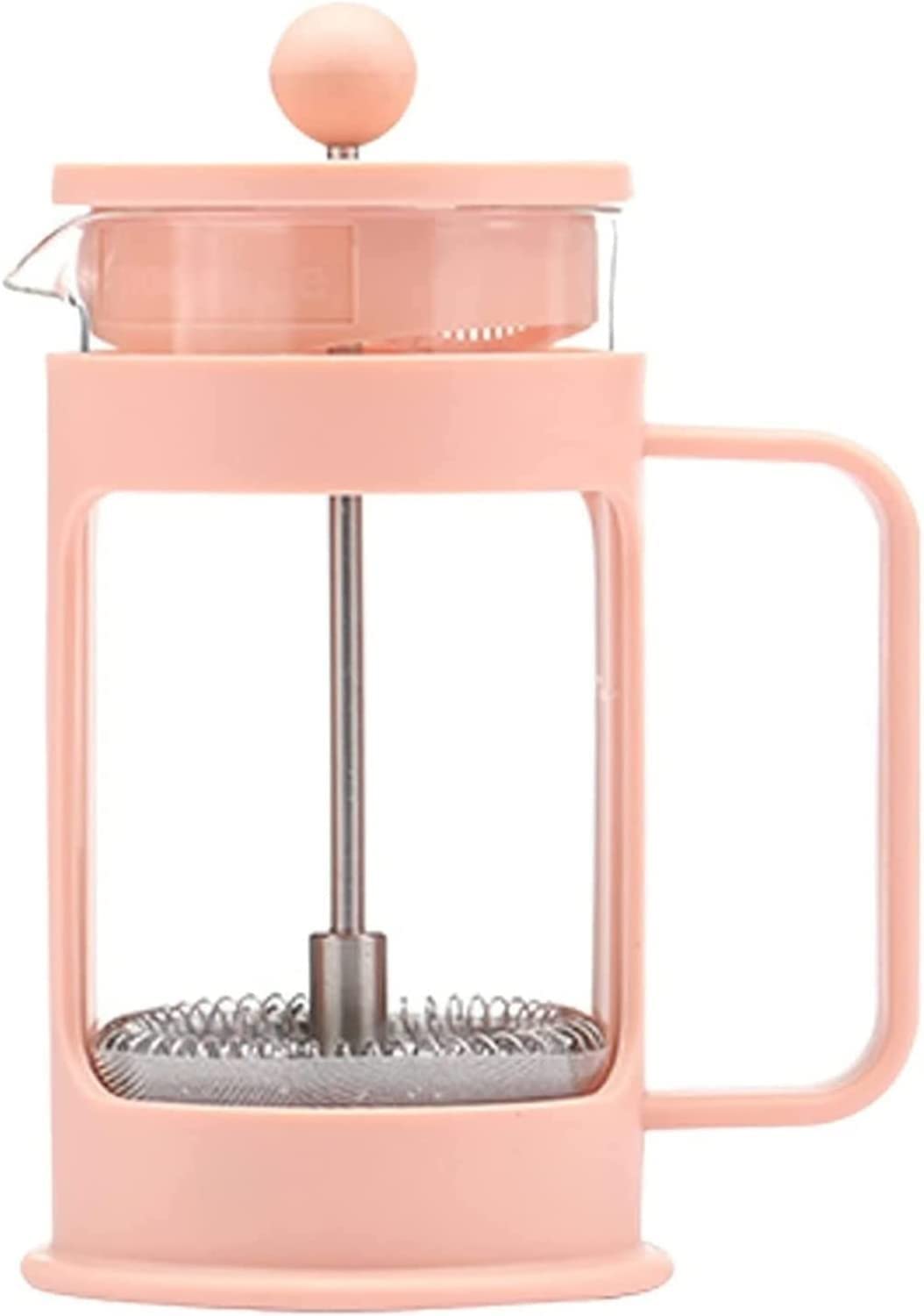 Premium Stainless Steel French Press Coffee Maker - 34oz Glass Carafe with Double Filter for Rich, Smooth Coffee - Perfect for Home, Office, and Camping Brewing