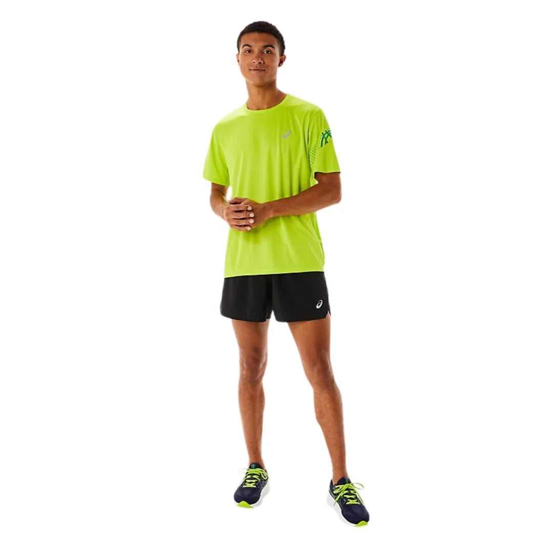 ASICS Icon Men's T-Shirt - Lightweight Performance Tee for Running, Gym & Casual Wear | Moisture-Wicking Athletic Shirt for Men