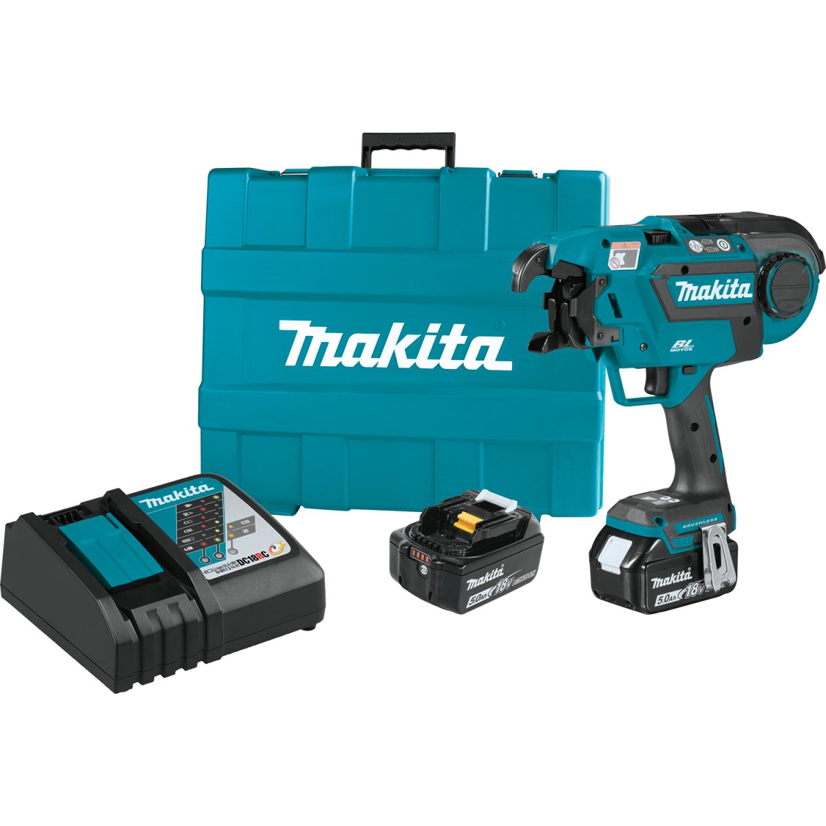 18V LXT Lithium-Ion Brushless Cordless Rebar Tying Tool - Professional Electric Rebar Tier for Construction & Concrete Work - Perfect for DIY Projects & Professional Contractors