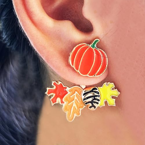 A4:Pumpkin Earrings