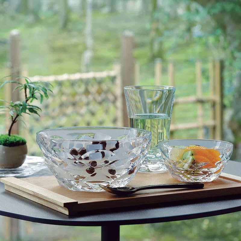 Baccarat Crystal Swing Bowl - Small Clear Glass Decorative Bowl for Home Decor, Centerpiece, Candy Dish, or Gift - Elegant Tabletop Display for Dining Room, Living Room, or Office