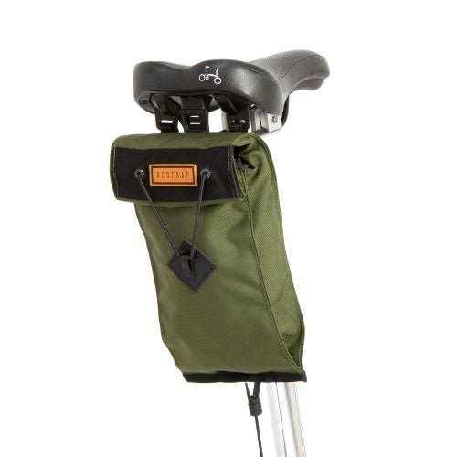 Restrap Large City Saddle Bag - Waterproof Bike Saddle Bag for Urban Commuting & Cycling Accessories - Perfect for Daily Work Commute, Weekend Rides & City Exploration