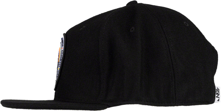 45NRTH Winter Wonder Wool Snapback Hat - Adjustable Black Beanie for Men & Women | Cold Weather, Snow Sports, Outdoor Activities
