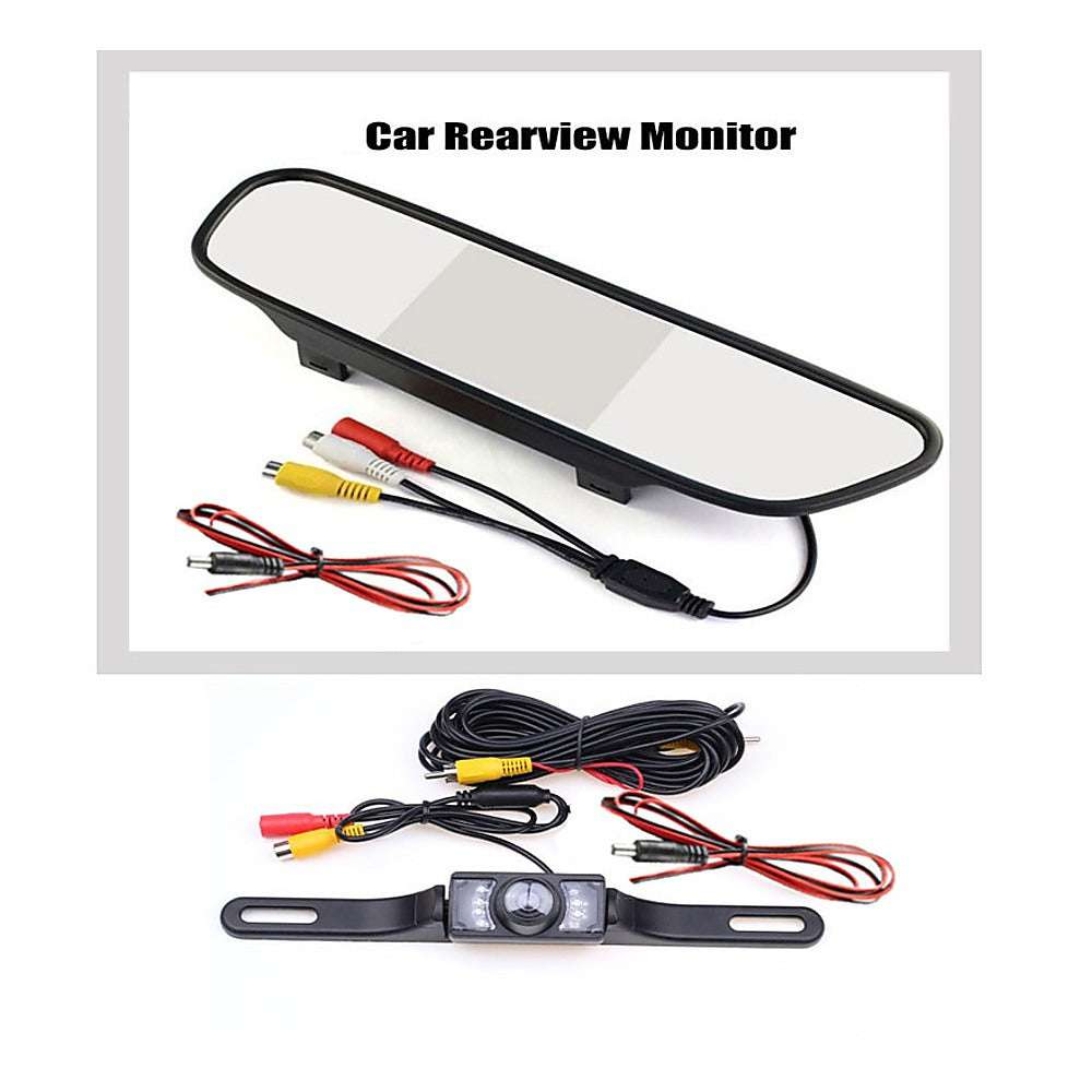 120° Wide Angle Car Rear View Camera with Night Vision - HD Reverse Parking System Kit for Safe Driving in Low Light Conditions