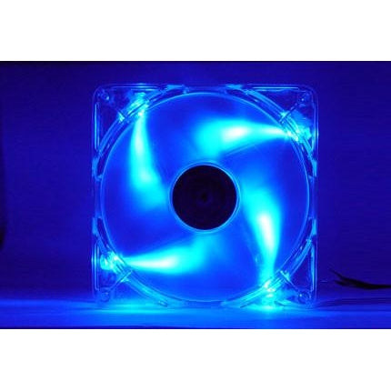 Logisys CF140BL 140mm x 140mm x 25mm Blue LED Case Fan - High Airflow Quiet Cooling for PC Gaming Rig, Computer Case, and Server Cabinet