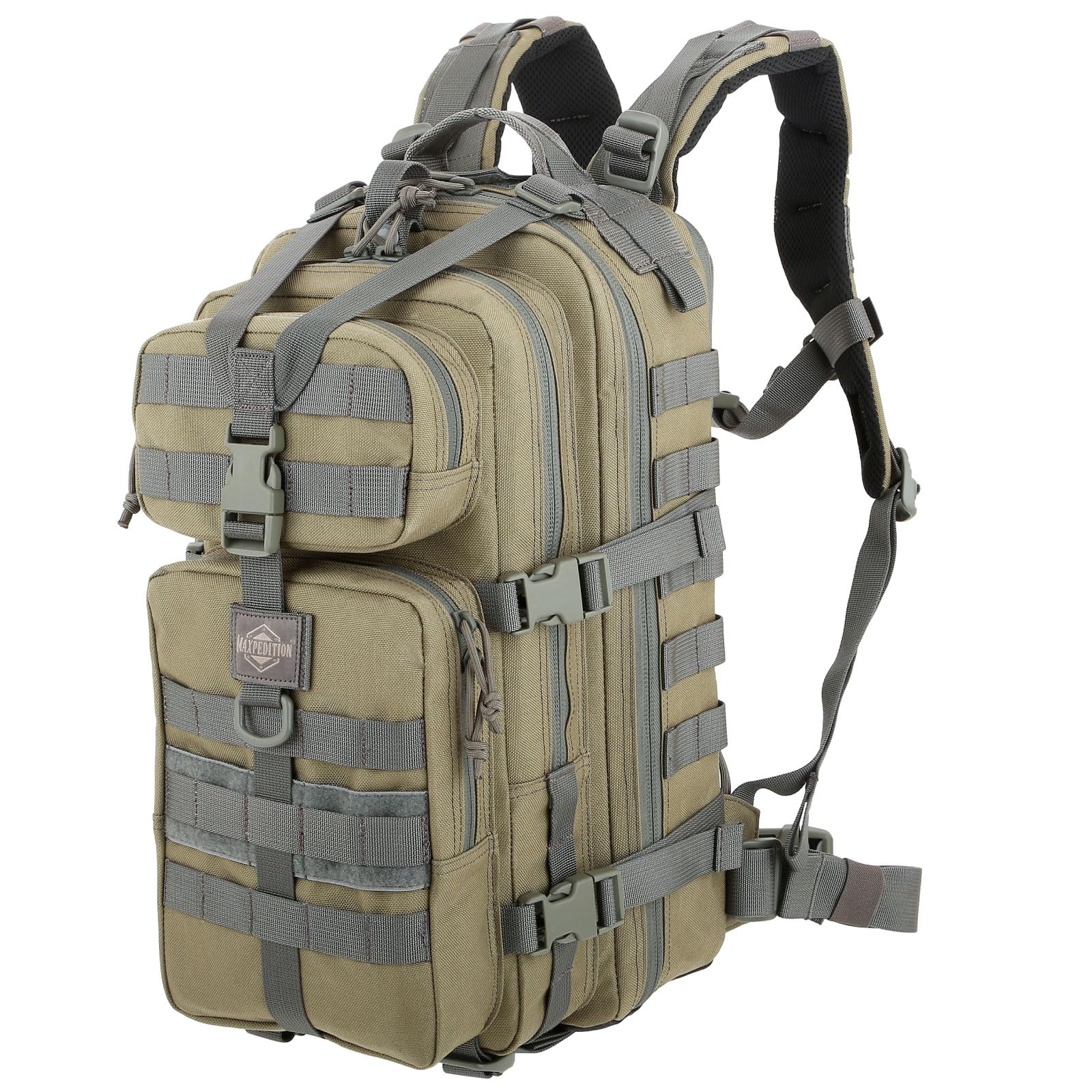 MAXPEDITION Falcon-II 23L Tactical Backpack | Military-Grade MOLLE Survival Pack | Bug Out Bag & EDC Backpack for Outdoor Adventures, Hiking & Emergency Preparedness