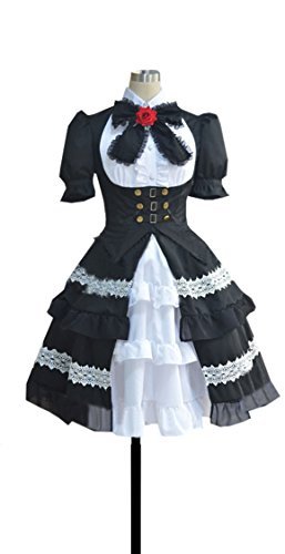 Dreamcosplay Anime DATE A LIVE Tokisaki Kurumi 5 Years Ago Lolita Dress Cosplay Costume for Halloween, Anime Conventions & Themed Parties
