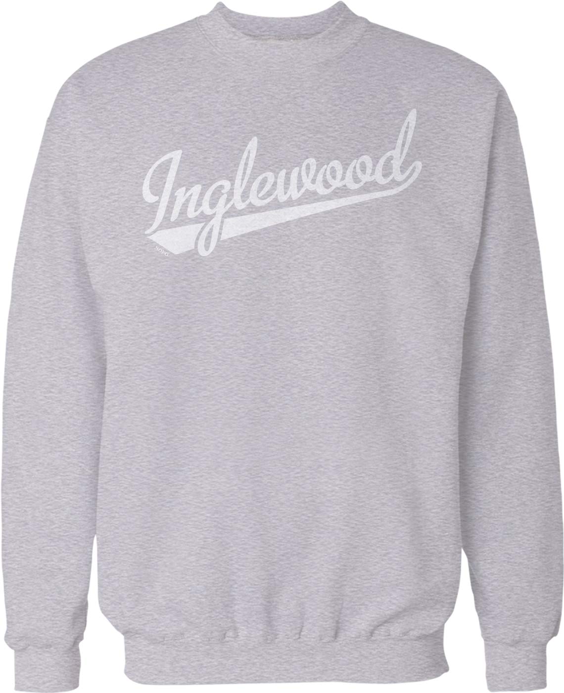 Inglewood Crew Neck Sweatshirt - Comfortable Casual Pullover for Men & Women, Perfect for Everyday Wear and Outdoor Activities