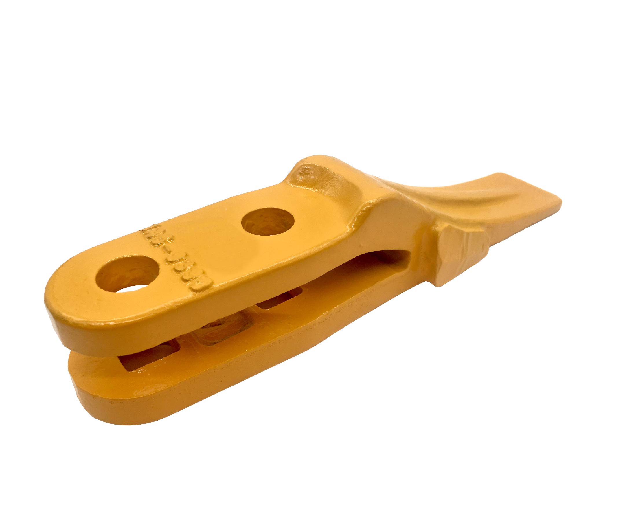 Mini Excavator Bucket Teeth 135-9390 Replacement for Caterpillar Cat 302.5 & 303.5 - 2 Inch Hole Spacing with 4 Hardware - Ideal for Digging, Trenching & Construction Projects