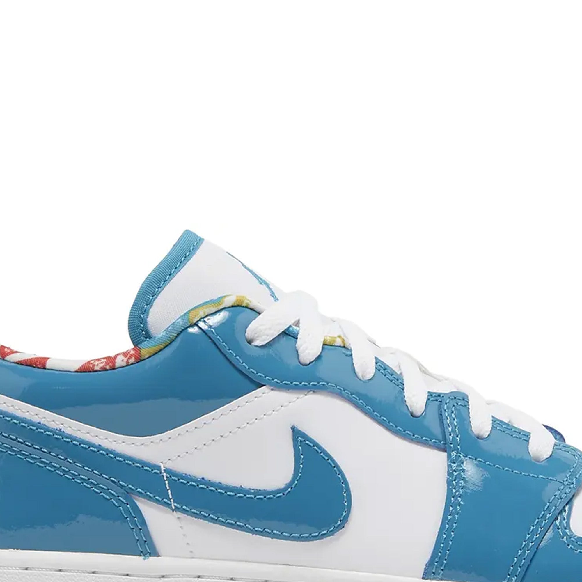 Air Jordan 1 Low 'Barcelona' GS Sneakers - Women's Basketball Shoes for Casual Wear & Street Style Fashion - Perfect for School, Gym, and Everyday Outfits