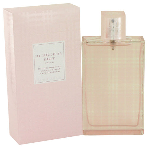 Burberry Brit Sheer Women's Eau De Toilette Perfume Spray - Light Floral Fragrance for Daytime & Special Occasions