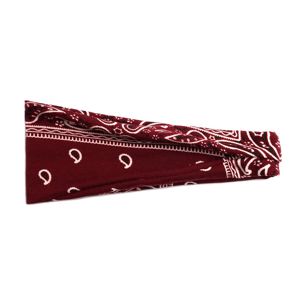Non-Slip Yoga Headbands for Women - Stretchable Workout & Running Sweatbands - Fashionable Hair Wraps for Girls - Perfect for Gym, Sports & Active Lifestyles