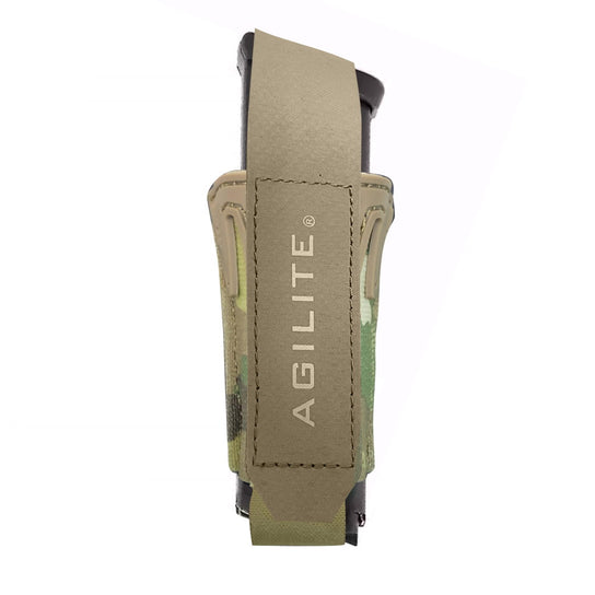 Agilite Pincer Pistol Single Pouch - Tactical Holster for Handguns | Perfect for Range Training, Outdoor Activities & Military Use