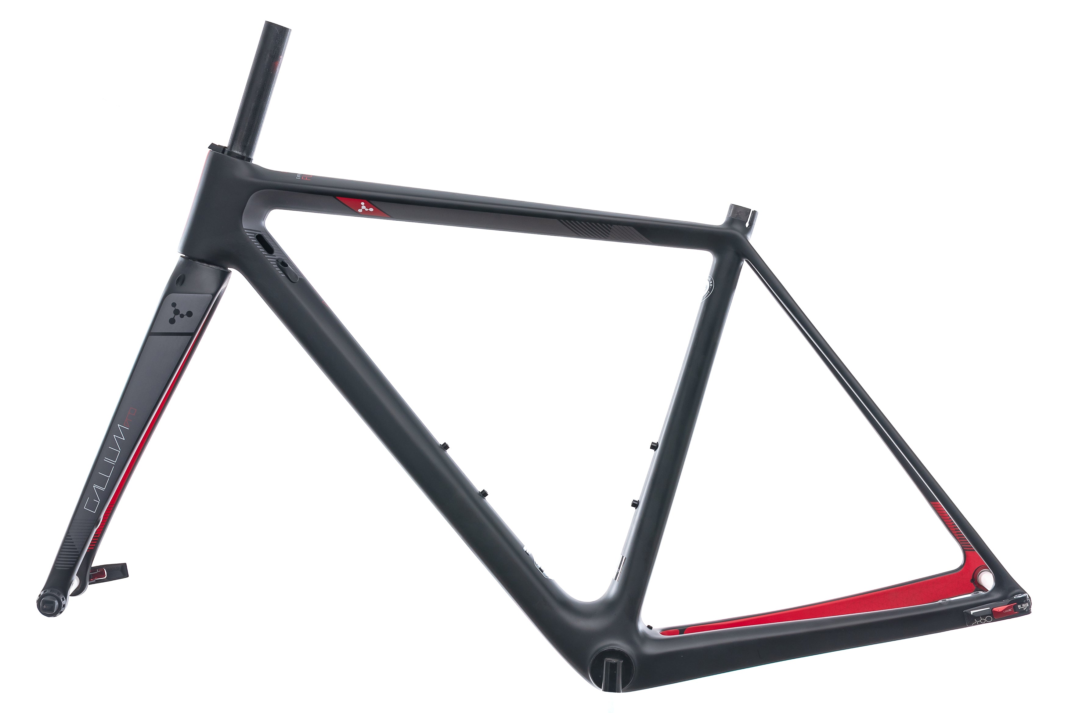 Argon 18 Gallium Pro Disc Small Frameset - Lightweight Carbon Road Bike Frame for Racing & Endurance (2018 Model) | Perfect for Competitive Cyclists & Long-Distance Riders