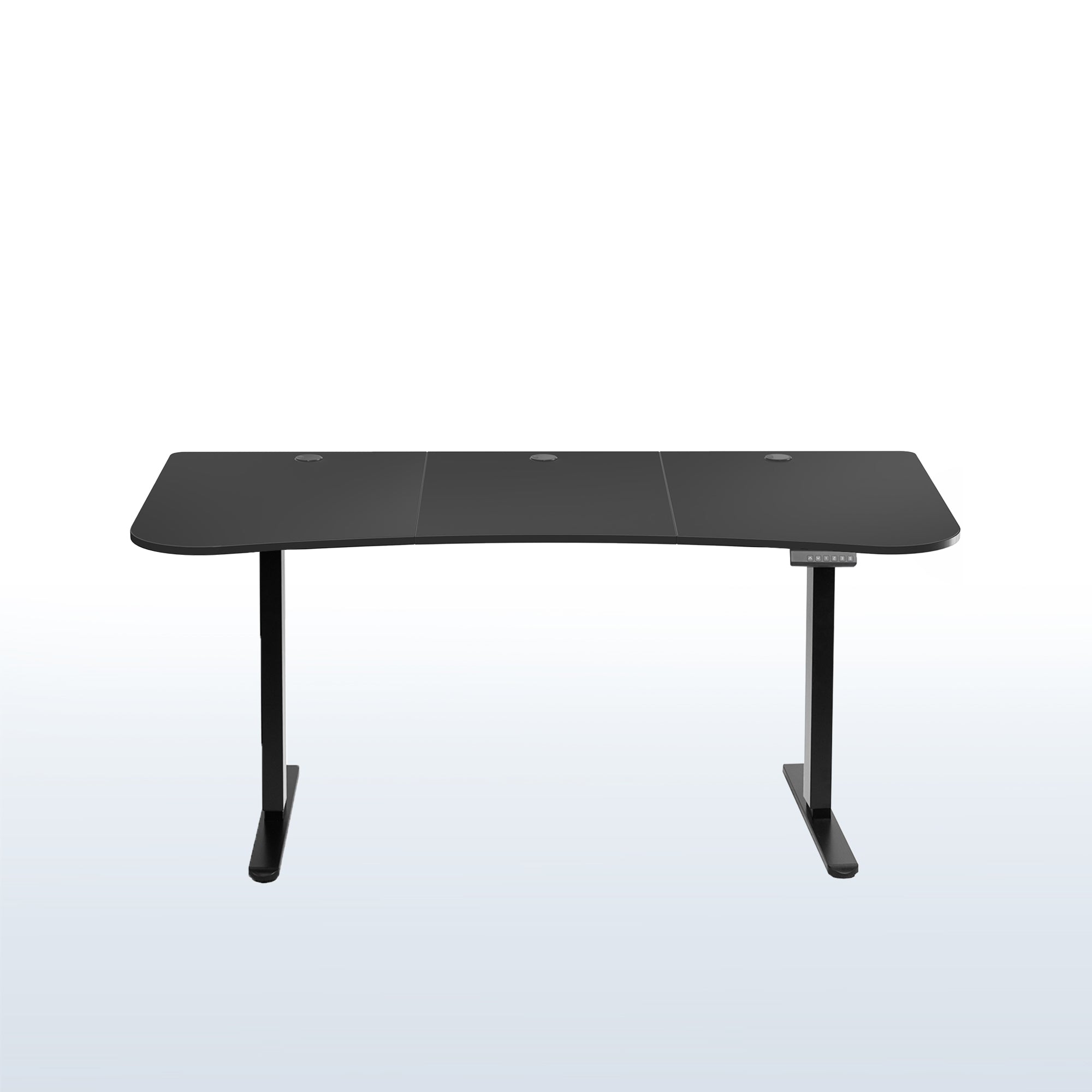 E2 Series 63 x 32 Inch Dual Motor Standing Desk with Memory Controller - Adjustable Height Electric Desk for Home Office, Gaming & Workstation Setup