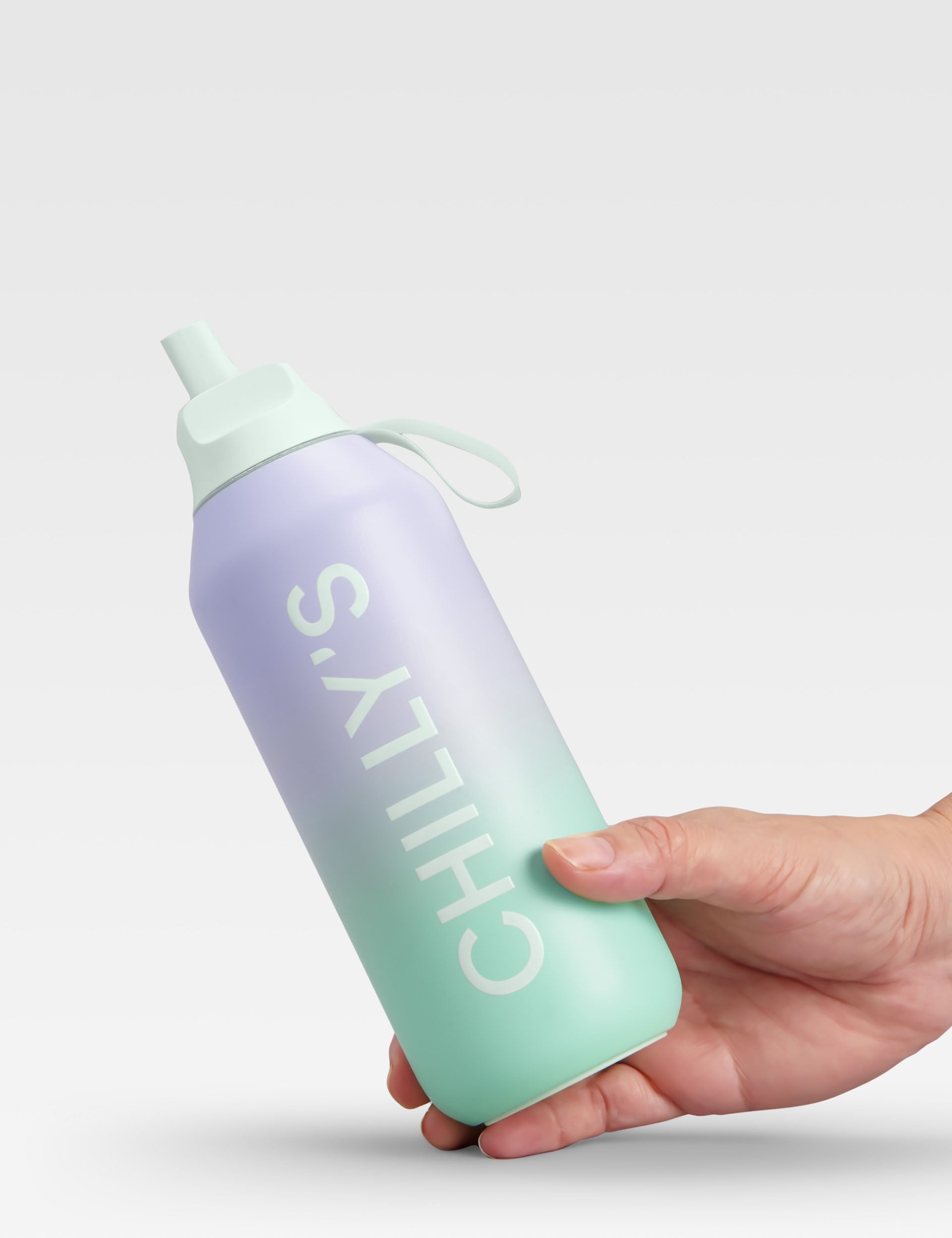 Series 2 Flip Water Bottle 500ml - Leakproof & BPA Free Stainless Steel Water Bottle with Straw Lid - Perfect for Gym, Hiking & Office Use - Morning Haze Color