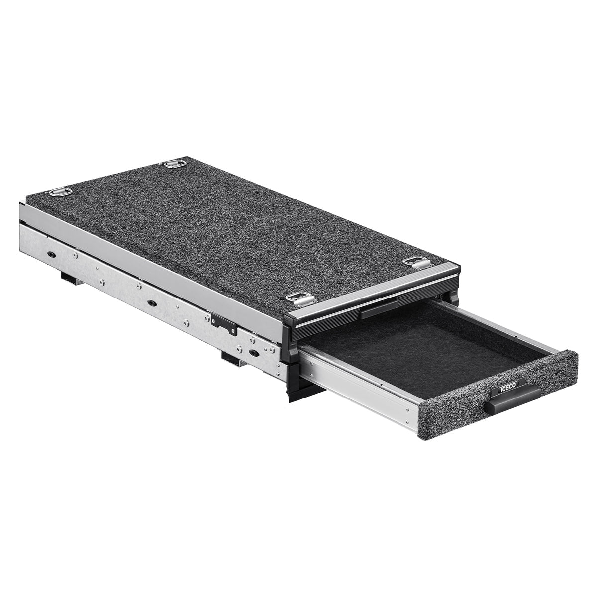 ICECO DS15 Drawer System Roller Drawer with Roller Floor - Heavy Duty Storage Solution for Camping, Overlanding & Off-Road Vehicles