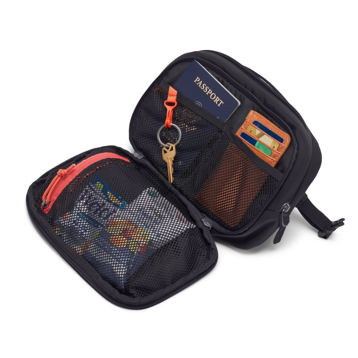 Cotopaxi Allpa X 3L Hip Pack - Lightweight Travel Waist Bag for Hiking, Running & Everyday Use - Black