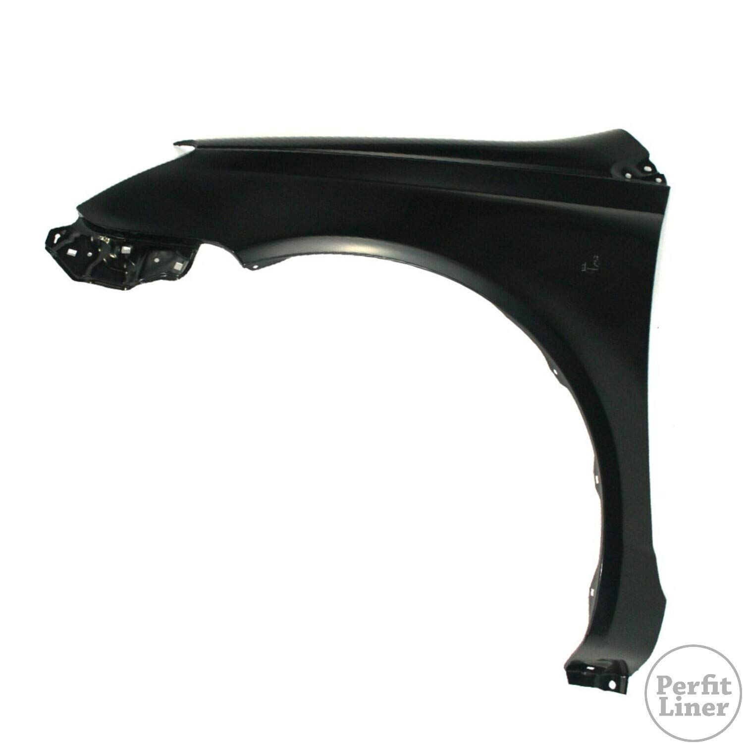 Toyota Echo Front Left Driver Side Fender Assembly Replacement - Compatible with TO1240199 & 5380252030 | Perfect Fit Without Wheel Molding Hole | Ideal for Car Repair & Auto Body Restoration