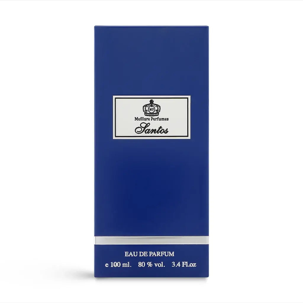 Santos Blue Eau de Parfum for Women - 3.4 oz / 100ml Floral Fruity Fragrance - Perfect for Date Night, Office & Special Occasions