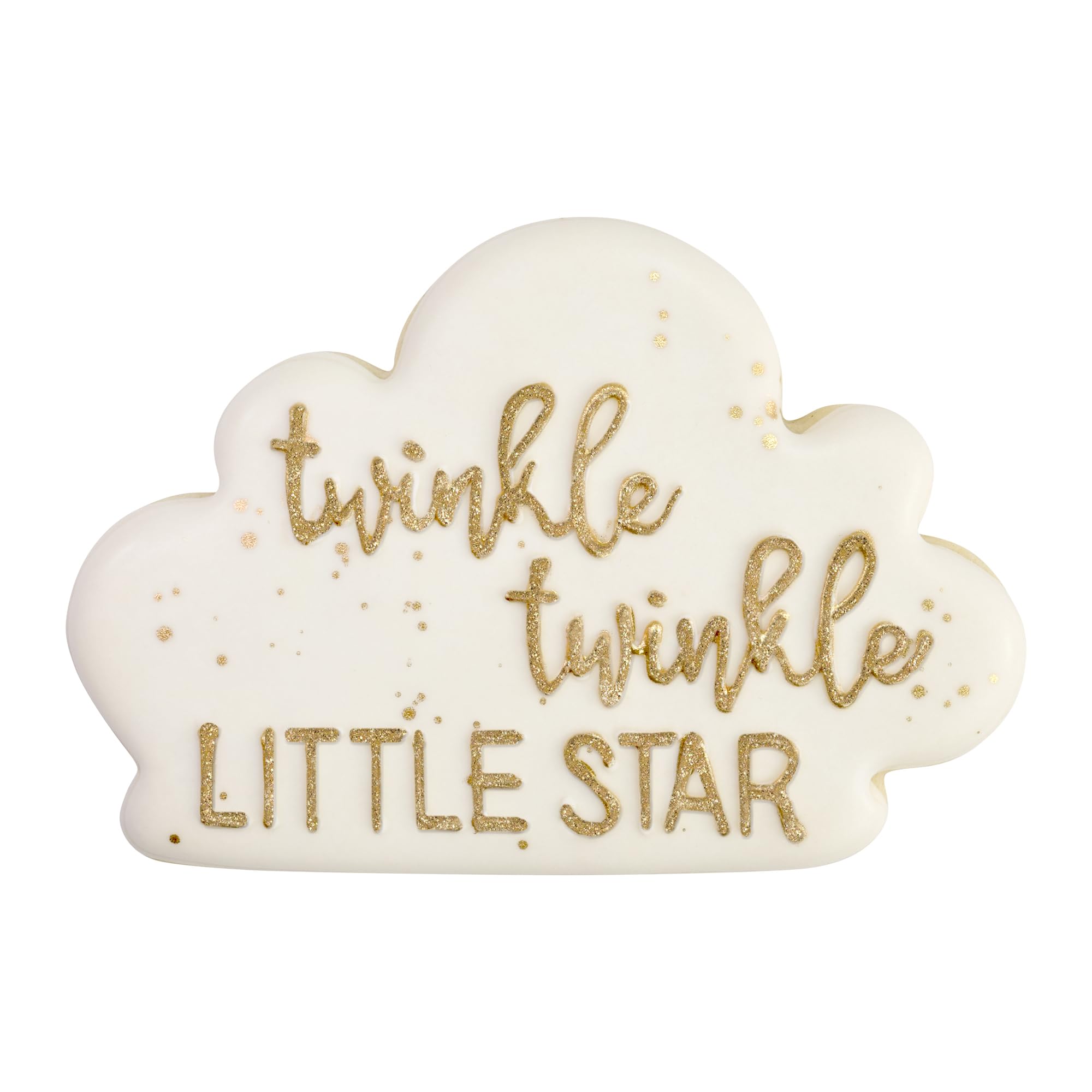 CybrTrayd R&M Cloud 4 Inch Cookie Cutter - Stainless Steel Baking Tool for Perfect Cloud-Shaped Cookies | Ideal for Birthday Parties, Baby Showers & Holiday Baking