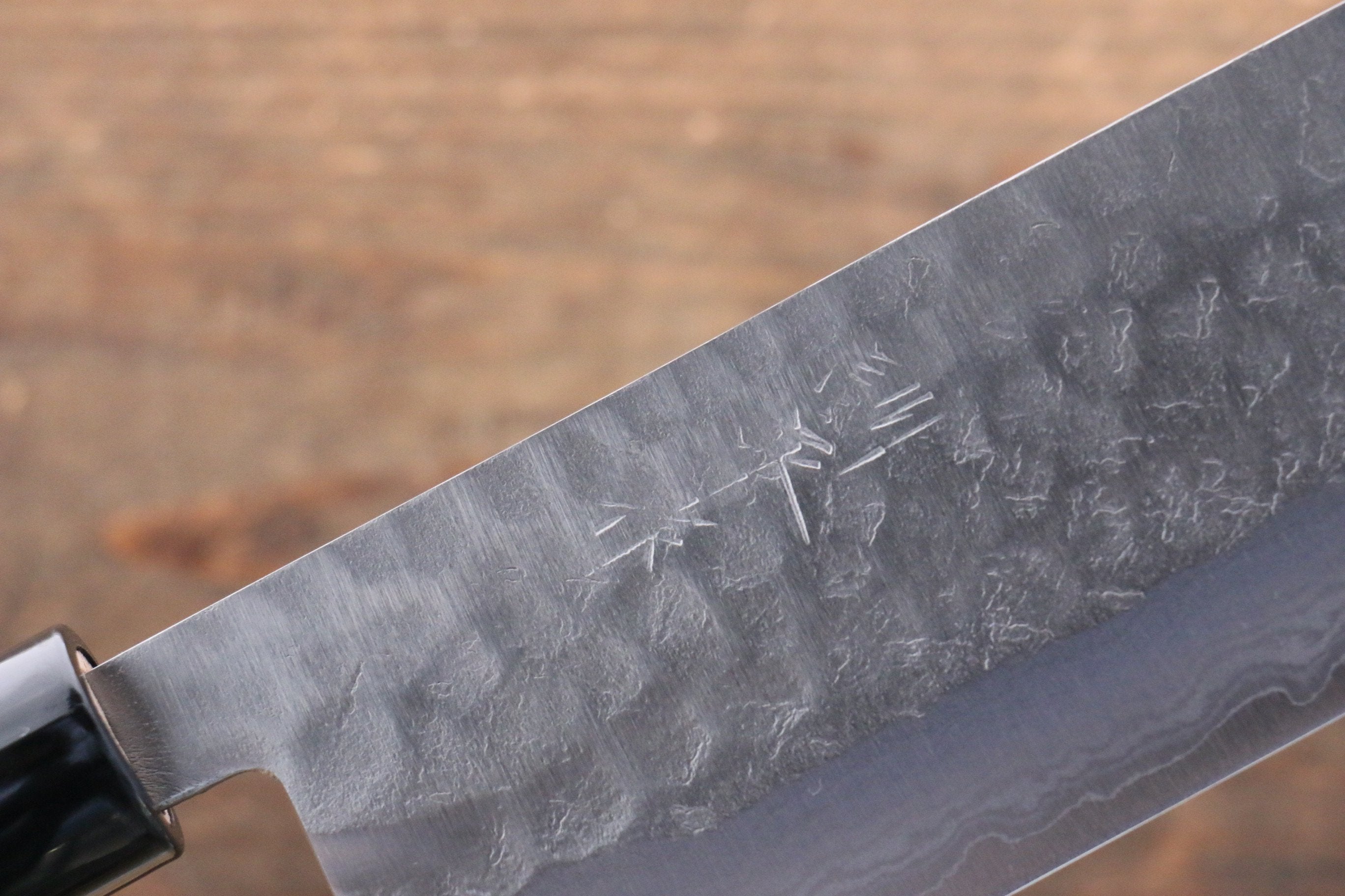 Premium Kunihira Tanryu VG1 Damascus Nakiri Knife 165mm - Japanese Chef Knife with Walnut Handle for Professional Chefs & Home Cooking - Perfect for Slicing Vegetables, Herbs & Sushi Prep