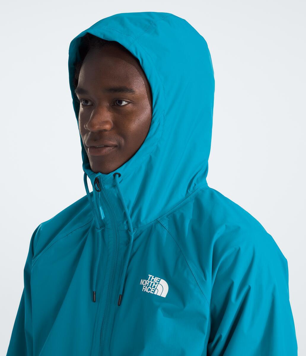 Antora Men's Rain Hoodie - Waterproof Windbreaker Jacket for Outdoor Hiking & Commuting | NF0A7QF3