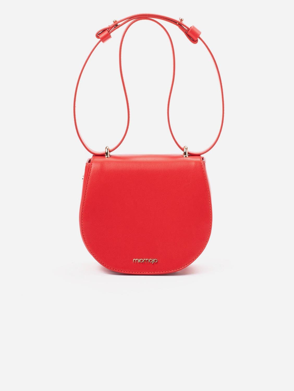 Vegan Leather Mini Crossbody Bag for Women - Apple Red | Stylish & Eco-Friendly Purse for Everyday Use, Work, and Travel