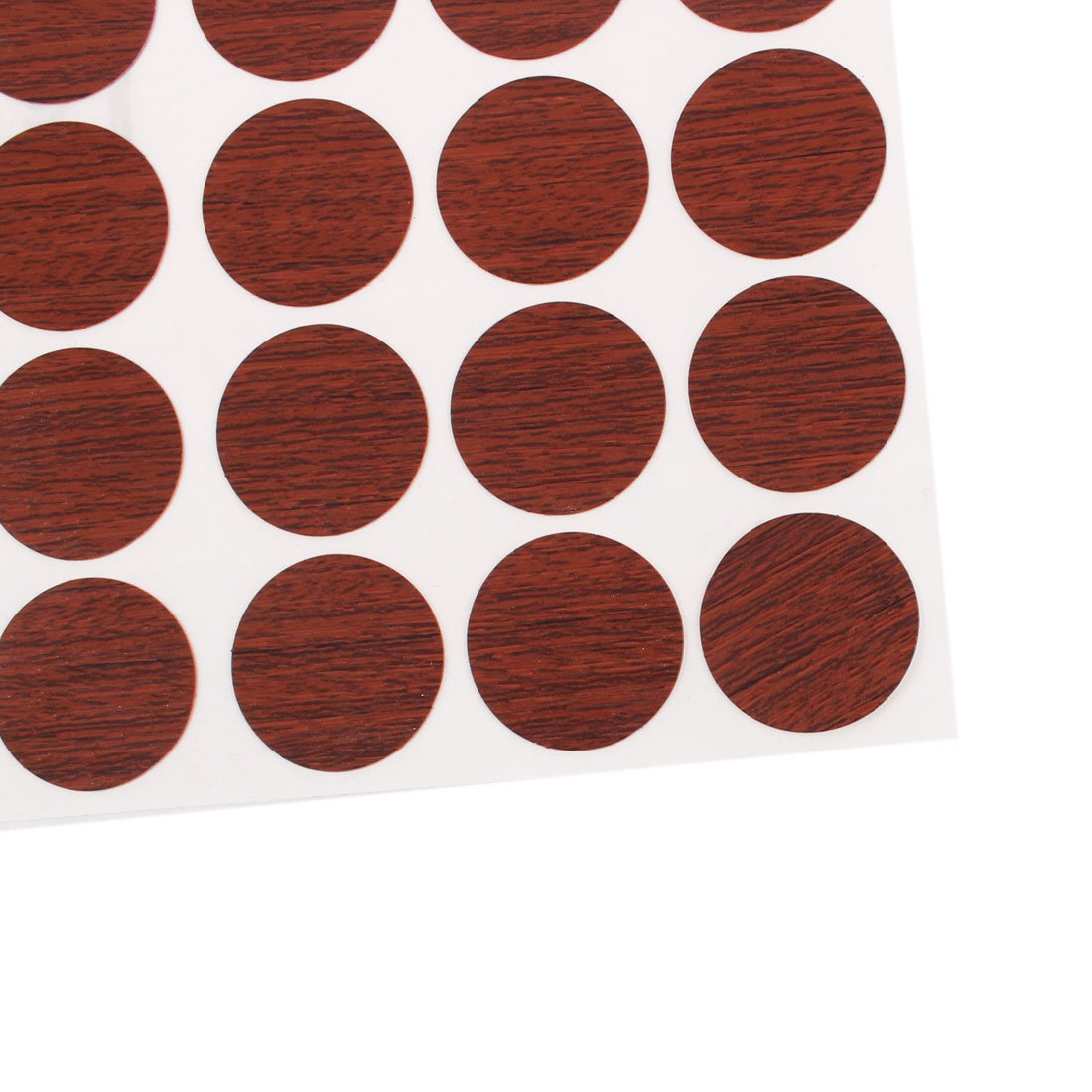 uxcell 54-Piece Self-Adhesive Screw Cover Caps for Furniture & Desk - White Plastic Hole Covers, Decorative Stickers for Home Office & DIY Projects - Perfect for Hiding Screws on Tables, Chairs, Cabinets & More