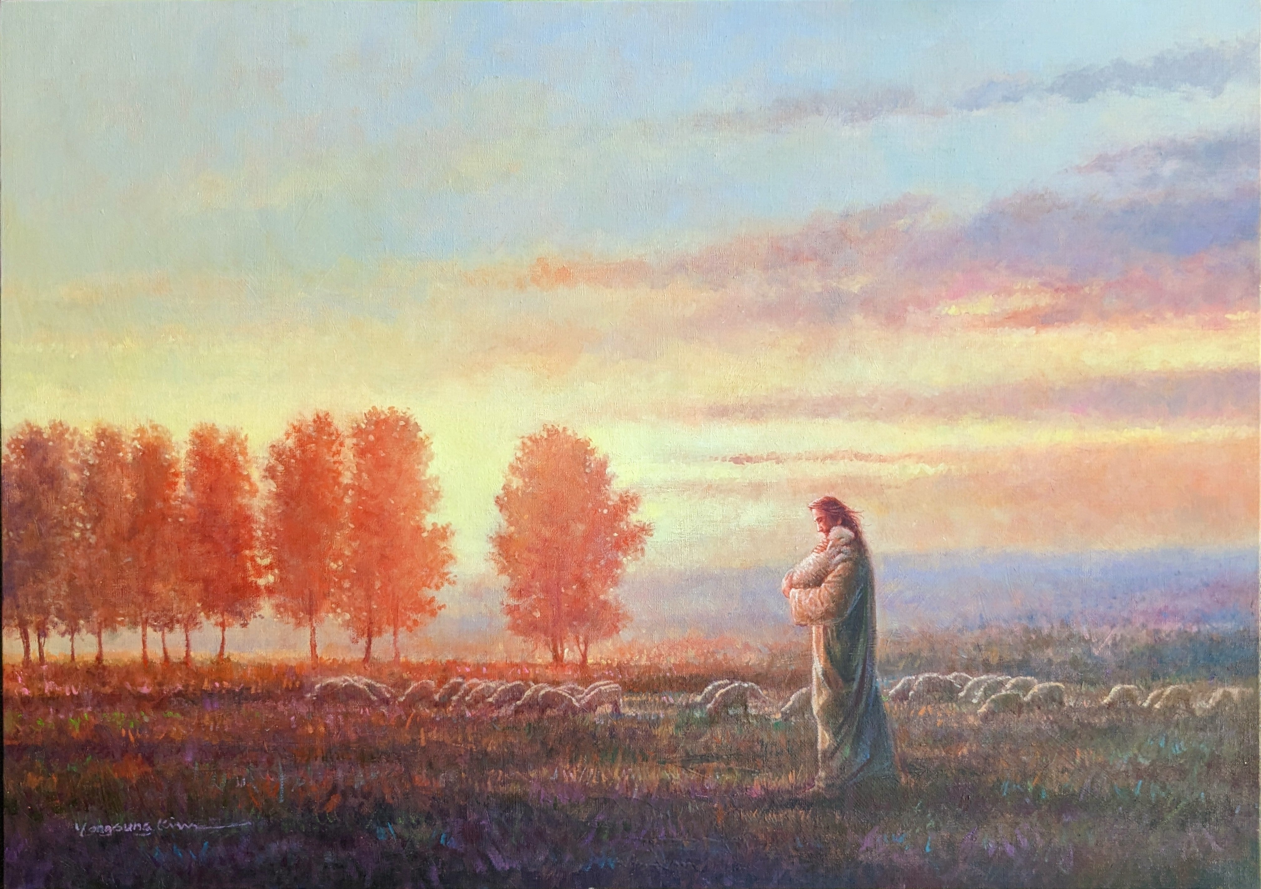 Eventide Original Artwork - Handmade Wall Decor for Home & Office - Perfect for Living Room, Bedroom & Gift Giving