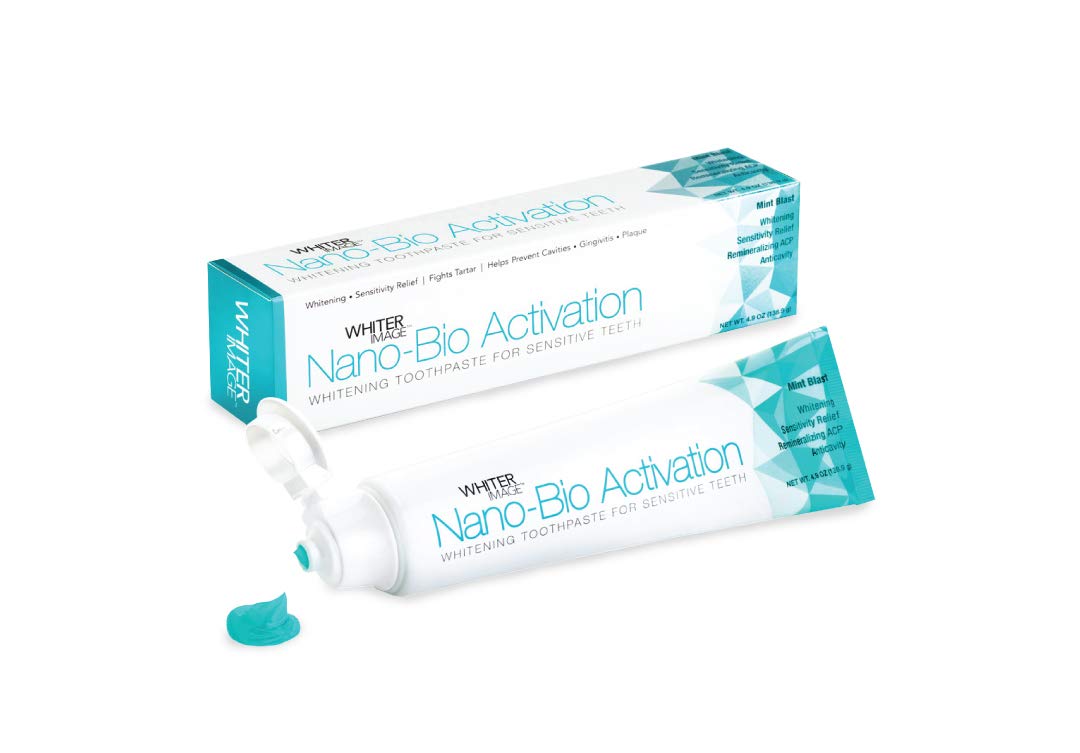 Nano Bio Spotless White Teeth Whitening Toothpaste - Fights Cavities, Removes Plaque & Strengthens Enamel | 25G Whitening Toothpaste for Brighter Smile | Perfect for Daily Oral Care & Stain Removal