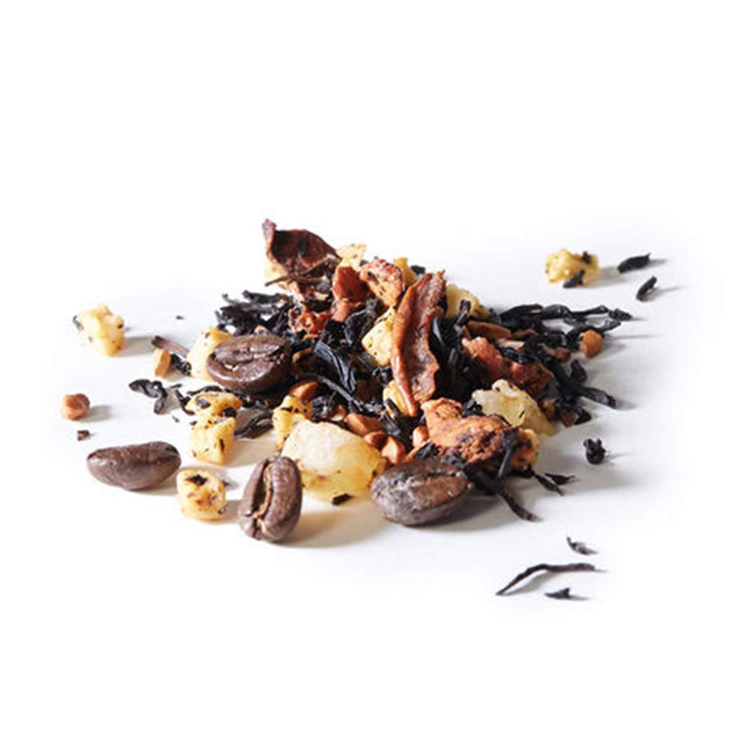 DAVIDs TEA Vanilla Cappuccino - 8oz Premium Loose Leaf Tea for Coffee Lovers | Perfect for Morning Boost, Afternoon Relaxation & Gift Giving