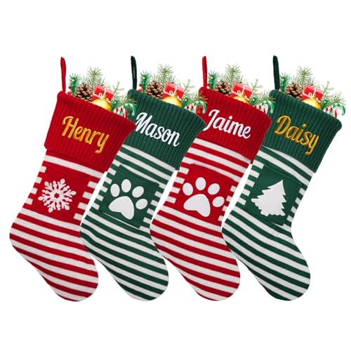 Striped Stocking