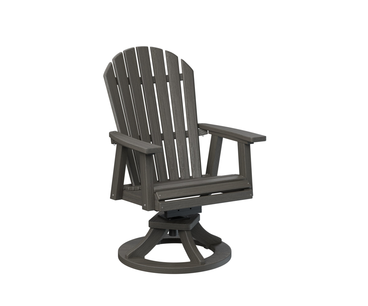 Berlin Gardens Comfo Back Swivel Rocker Dining Chair - Ergonomic Outdoor Patio Furniture for Relaxing & Dining - Perfect for Backyard, Garden, Poolside & Deck Use