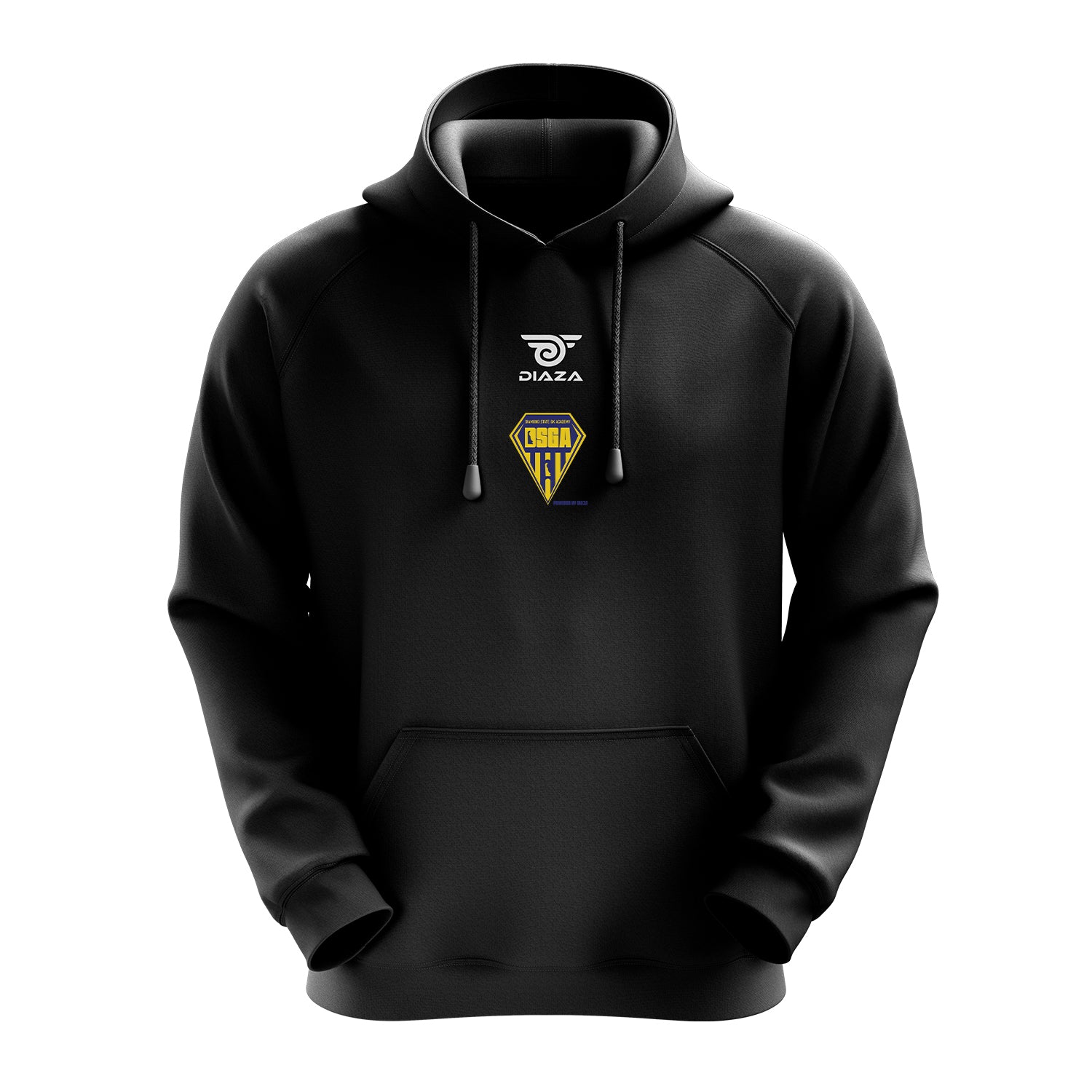 Premium Dark Sky Casual Hoodie for Men & Women - Diamond State Academy - Cozy Pullover for Outdoor Adventures & Relaxation