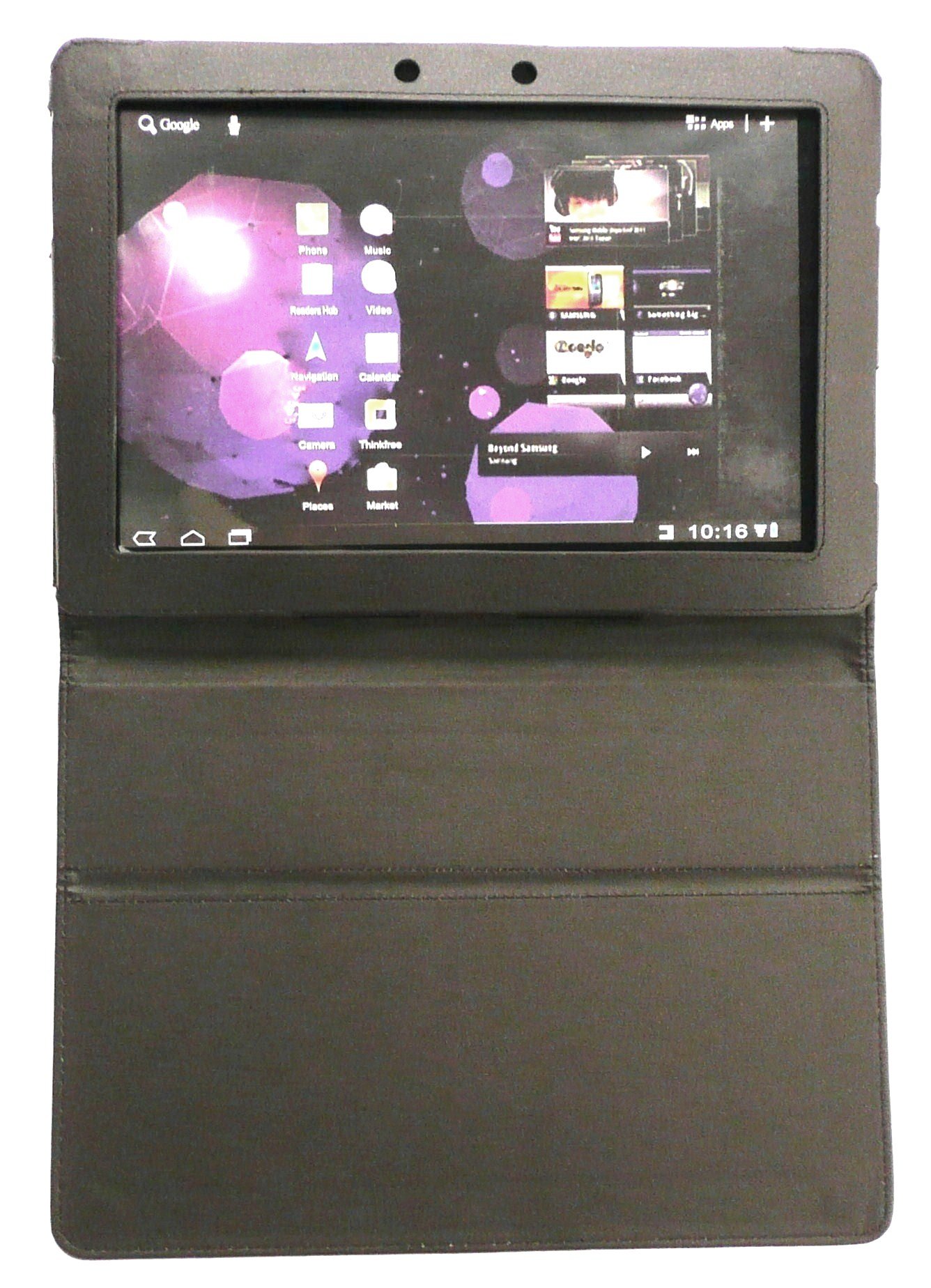 ASUS Eee Pad Transformer Prime TF201 TF-201 Multi-Angle Smart Wallet Cover Stand & Typing Case - Black | Protective Case for Tablet with Keyboard Function | Perfect for Work, Travel & Home Use