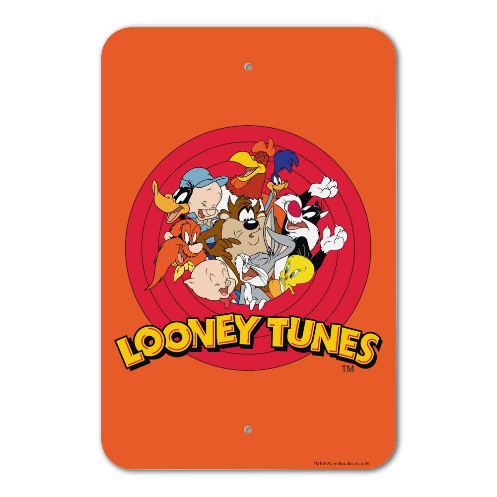 Looney Tunes Themed Office Sign - Funny Cartoon Wall Decor for Home & Business - Perfect for Workplaces, Game Rooms & Fan Collections