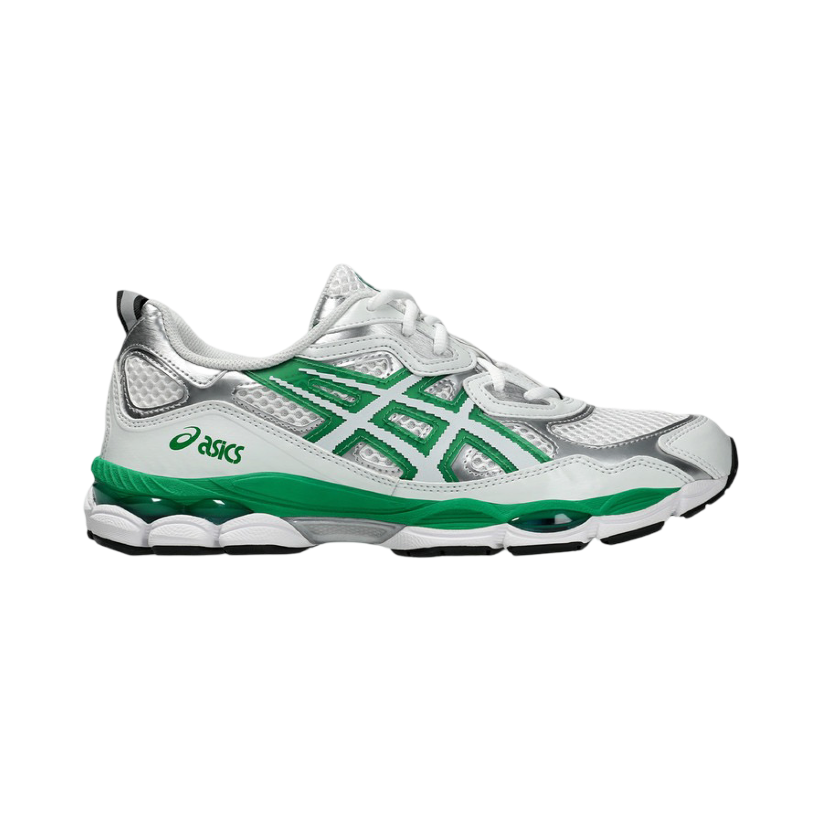 ASICS Gel-NYC Running Shoes for Men & Women - White & Jolly Green - Lightweight Cushioned Sneakers for Jogging, Gym Workouts & Casual Wear