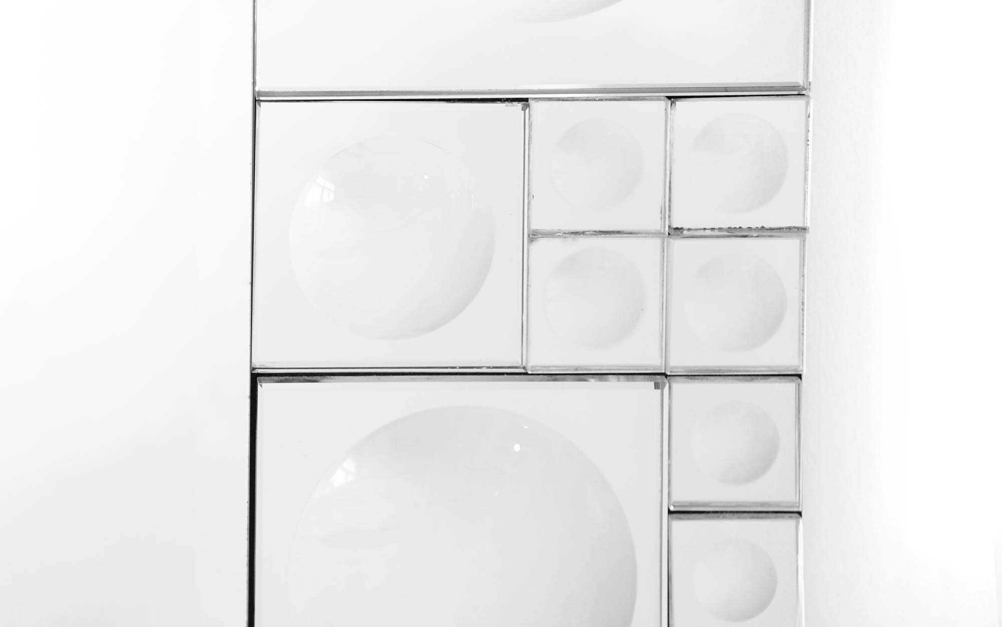 Camden Isle Bubbles Geometric Wall Mirror - 32