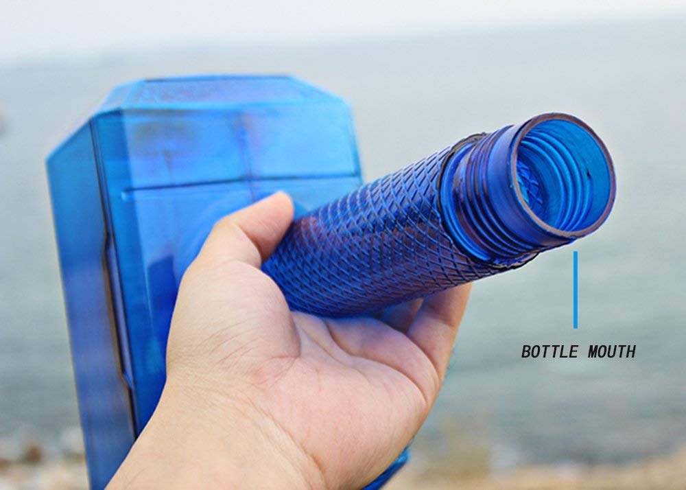 Thor Hammer Water Bottle 57oz - BPA-Free Gym & Hiking Sports Bottle for Workouts