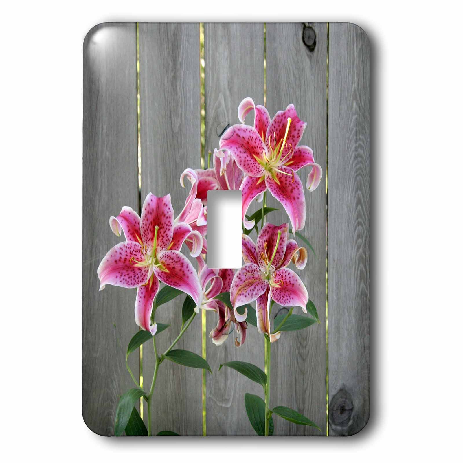 3D Rose Light Switch Cover - Decorative for Home & Office