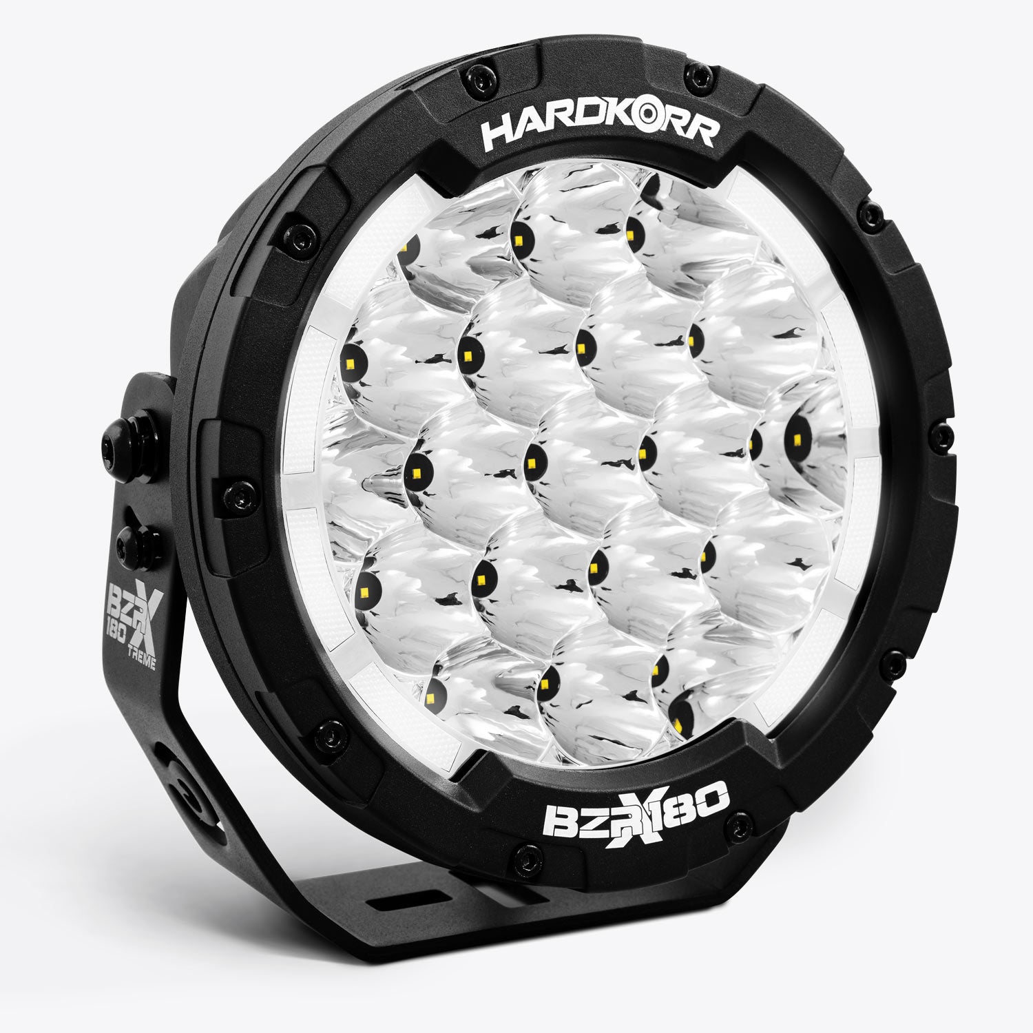 BZR X Series 7 LED Driving Light (Single) - High Power Off-Road LED Light Bar for Trucks, Jeeps & ATVs - Perfect for Night Driving, Off-Roading & Adventure