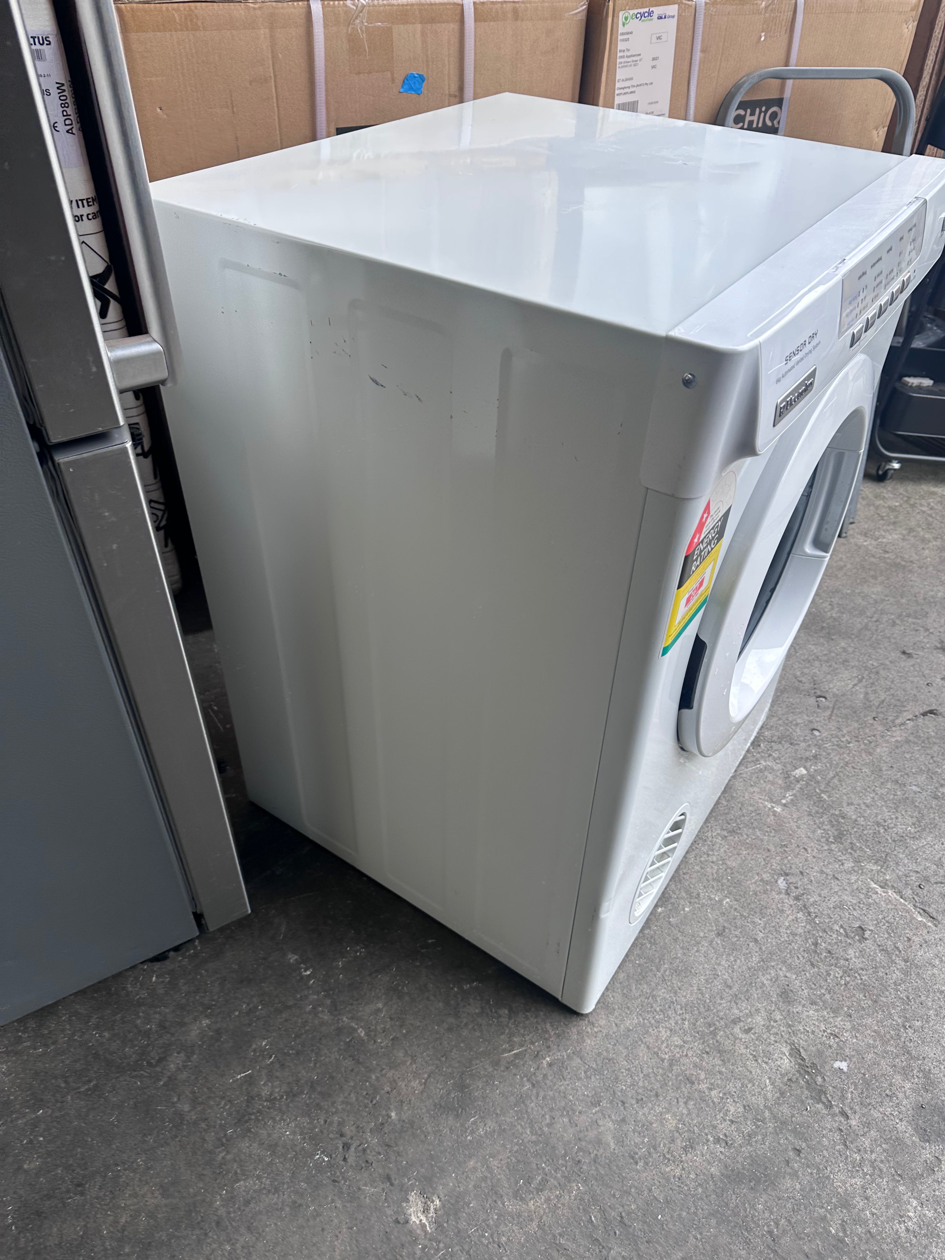 Refurbished Electrolux 6kg Auto Sensing Dryer - Energy Efficient Laundry Solution for Small Apartments & Compact Spaces
