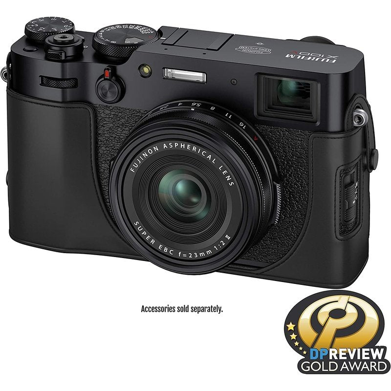 Fujifilm X100V Digital Camera - 40.2MP APS-C Sensor, 23mm F2 Lens, 4K Video, Hybrid Viewfinder - Perfect for Street Photography, Travel & Vlogging