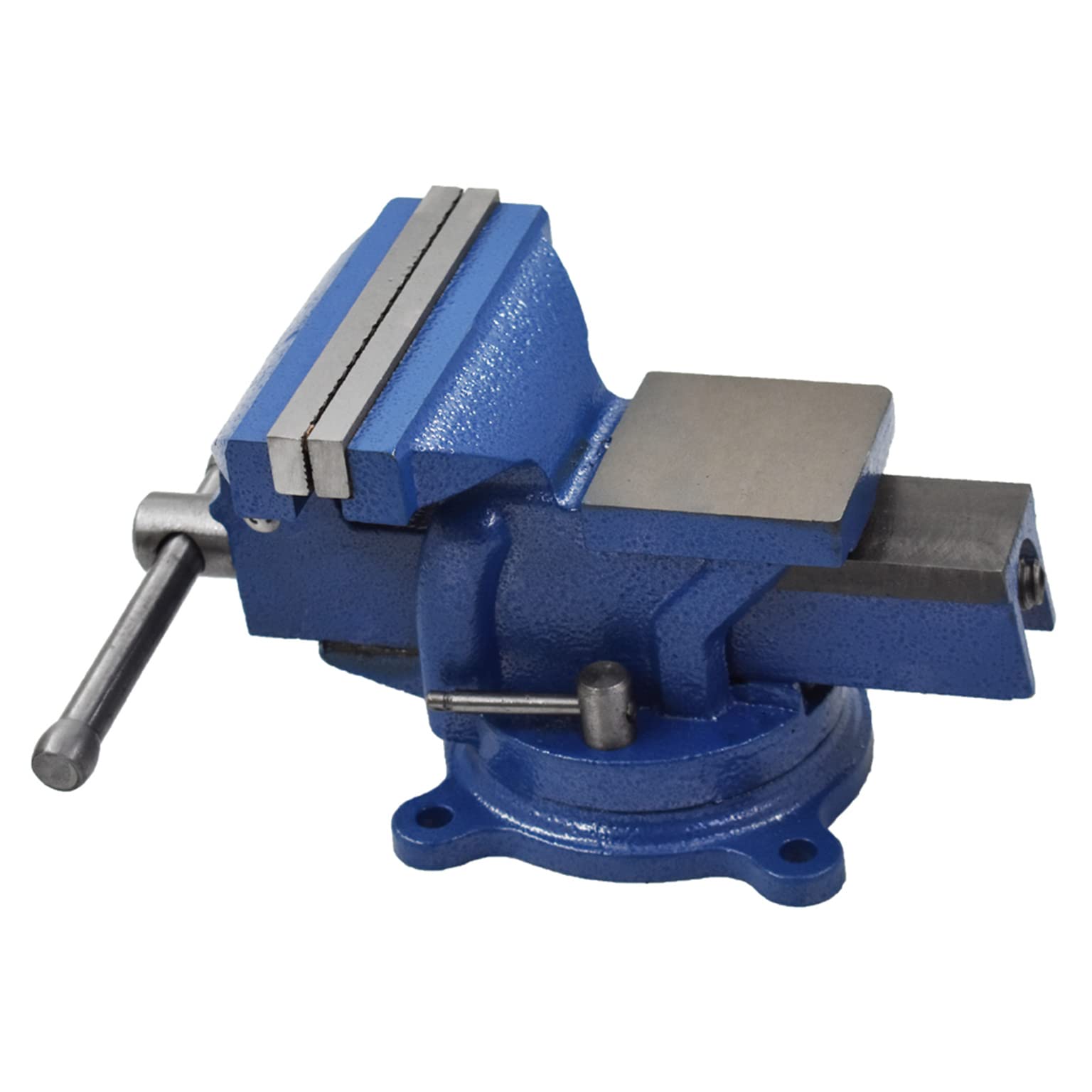 4-Inch Heavy Duty Bench Vise with 360° Swivel Base - Perfect for Woodworking, Metalworking, Soldering, Crafting & DIY Projects - Ideal for Home Workshops, Garage & Professional Use
