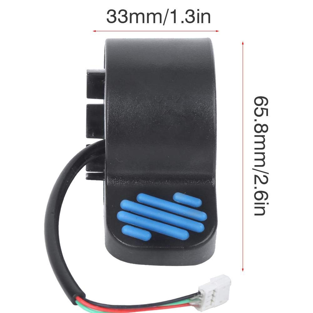 Motorcycle Thumb Throttle Accelerator Controller - Plastic Throttle Grip Replacement for Dirt Bikes, ATVs & UTVs - Easy Installation & Smooth Control for Off-Road Adventures